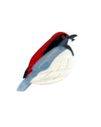 Charming Bird-Inspired Hair Claw Clip