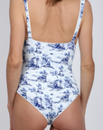 Delfina, Grace Lycra One Piece Swimsuit- Poseidon