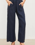 Velvet, Lola Woven Linen Pant
