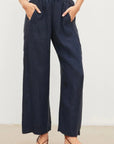 Velvet, Lola Woven Linen Pant