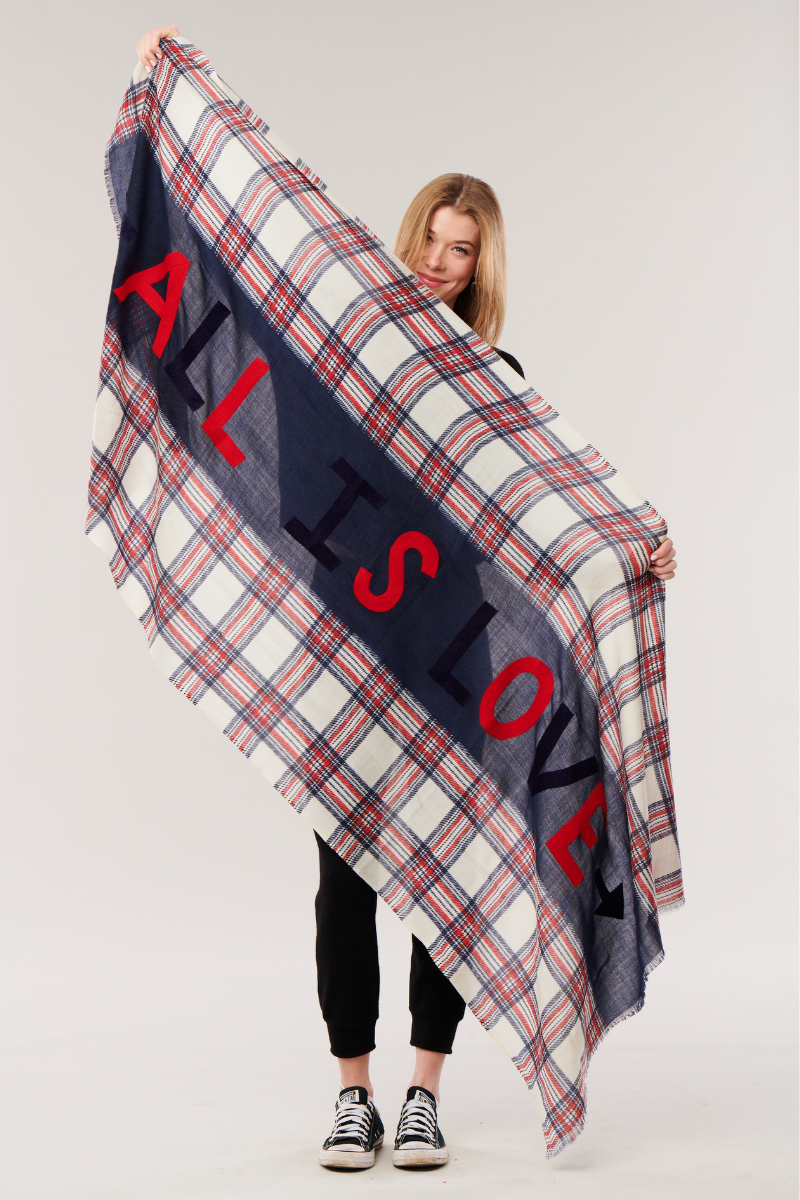 Burberry plaid discount wool scarf