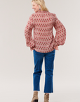 Rungolee, Sienna Blouse- Caramel Nicobar