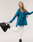 Cable Knit Hygge Sweater with Scarf (Limited FUN Colours)