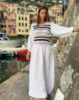 Nina Leuca, Camogli Dress- White