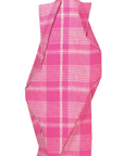 ÉPICE Paris, Tweed Check Shawl- Pink