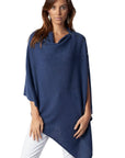 Cashmere Button Poncho- Colours
