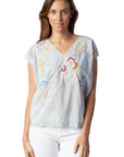 Cotton Embroidered Top