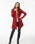 Cashmere Ribbed Sweater Coat