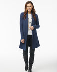 Cashmere Ribbed Sweater Coat