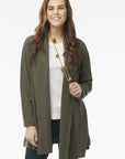 Cashmere Swing Sweater Coat