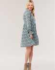 Rungolee, Daphne Dress- Mist Nicobar