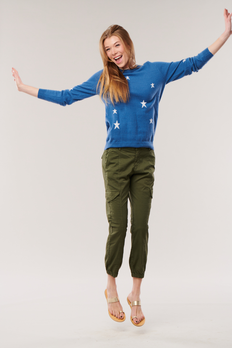 Cashmere star sweater hotsell