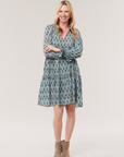 Rungolee, Daphne Dress- Mist Nicobar