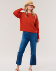 Cashmere Ribbed Lounge Sweater