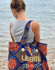 CSAO, Kossiwa Embroidered Bag LIBERTÉ