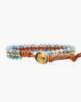 Chan Luu, Aquamarine Beaded Bracelet