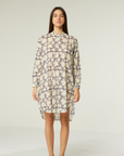 Moismont, Martine Tunic- Amber Pansy Blue