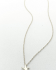 The Makery, Silver Mini Starfish Necklace