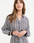 oneseason, Jessie Midi Dress- Scorpello Stripe