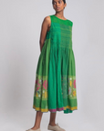 Injiri, Rasa Sleeveless Green Dress