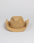 Hat Attack, Raffia Crochet Cowboy Hat