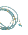 Jaipur, Gemstone Wrap Bracelet