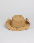 Hat Attack, Raffia Crochet Cowboy Hat