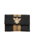 Beaded Bee Clutch
