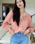 Emerson Fry, Frances Blouse- Gigi Print