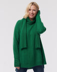 Cable Knit Hygge Sweater with Scarf (Limited FUN Colours)