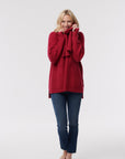 Cable Knit Hygge Sweater with Scarf (Limited FUN Colours)