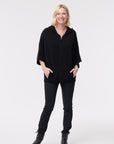 Cashmere Short Sleeve Hoodie