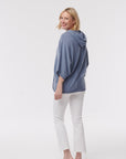 Cashmere Short Sleeve Hoodie