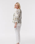 D'Ascoli, Flamenco Top with Embroidery