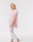 Cashmere Button Poncho- Colours