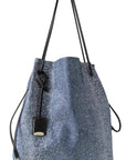 Linde Gallery, Corossol Galuchat Bag- Alligator Embossed Calf