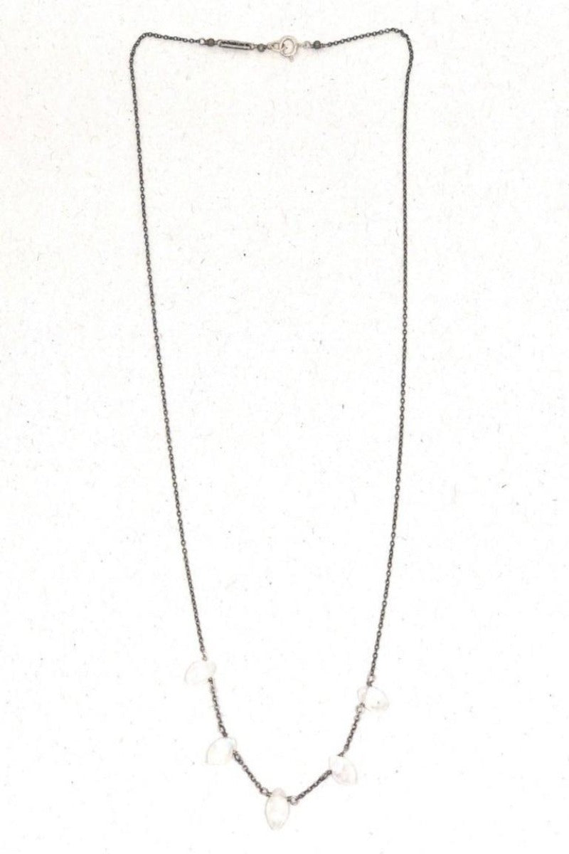 Chan Luu Nickel Necklace with Moonstones