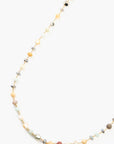 Chan Luu, Matte Multi Amzonite Mix Layering Necklace