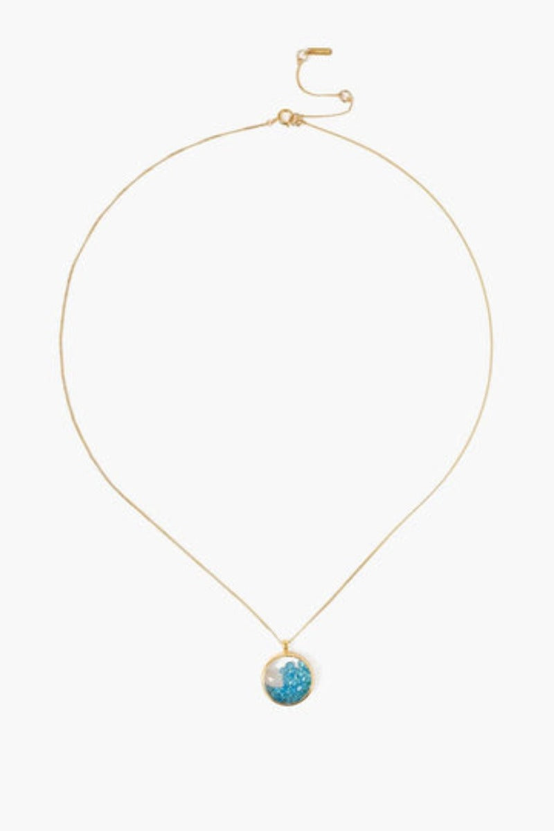 Chan Luu Aqua Moonstone Shaker Necklace