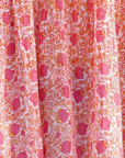 Alya Floral Top- Ivory Pink