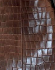 Linde Gallery, Corossol Galuchat Bag- Alligator Embossed Calf