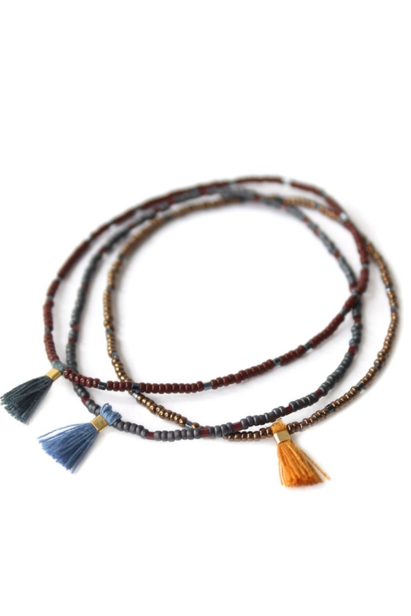Bluma Beaded Bracelets Set of 3