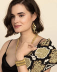 INK+ALLOY, Python Seed Bead Clutch