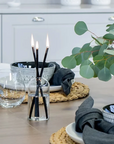 Everlasting Candle Set- Black