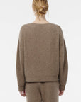 Cashmere Ribbed Lounge Sweater