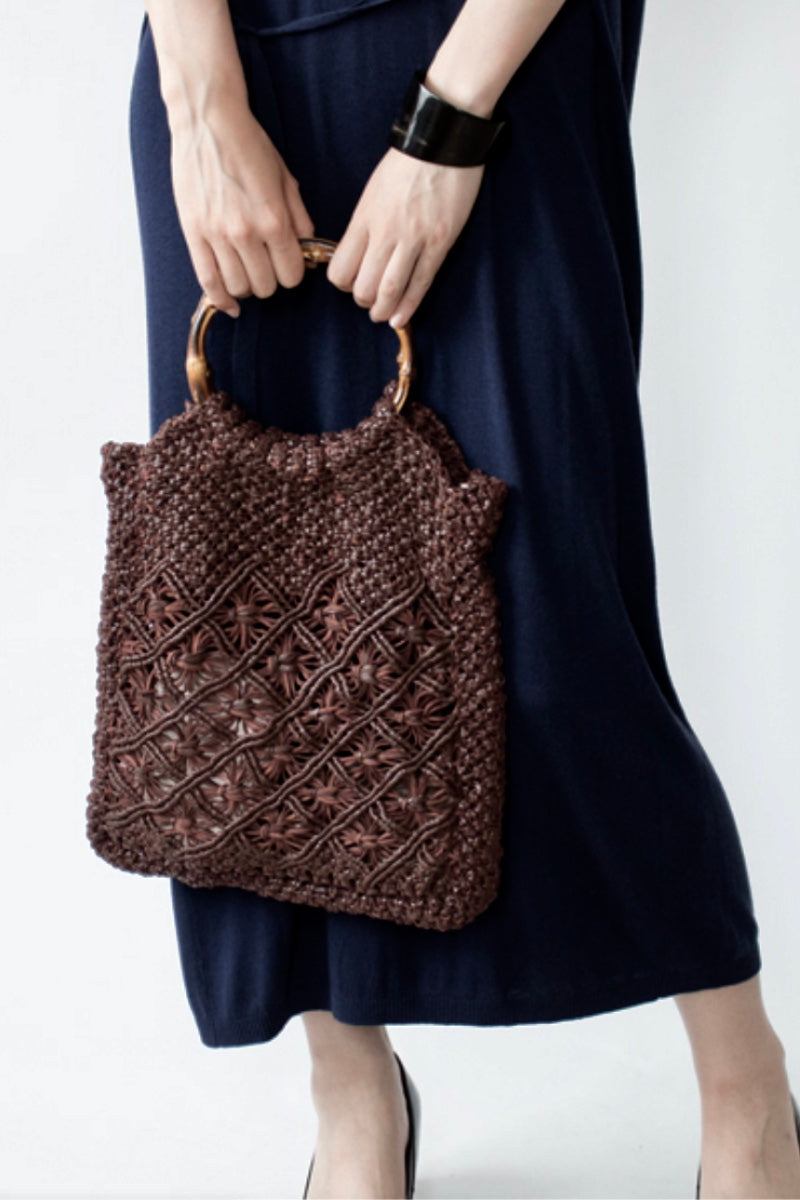 Dragon Diffusion, Bamboo Macrame Bag