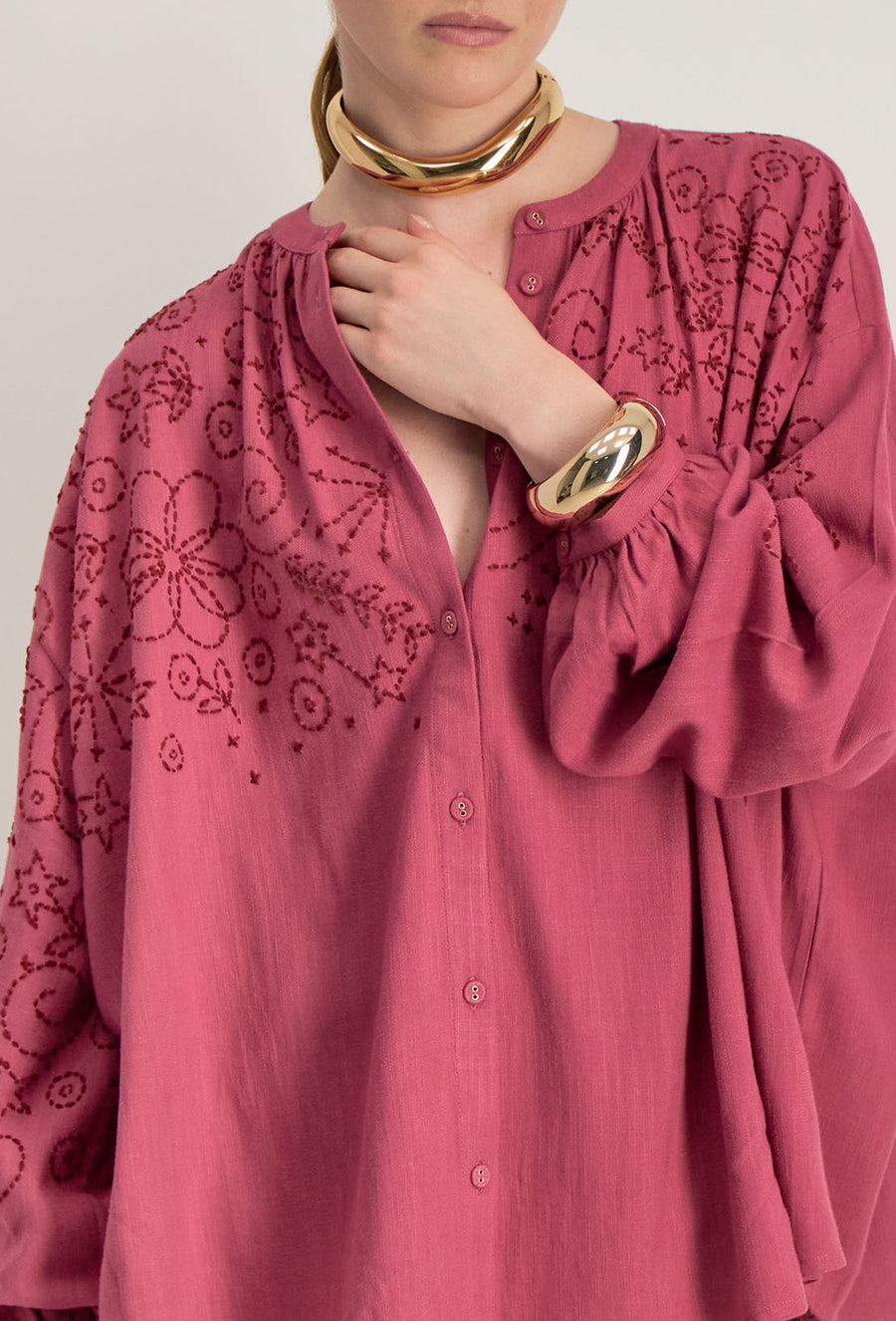 Stella Forest, Zolma Tunic Top - Boise de Rose