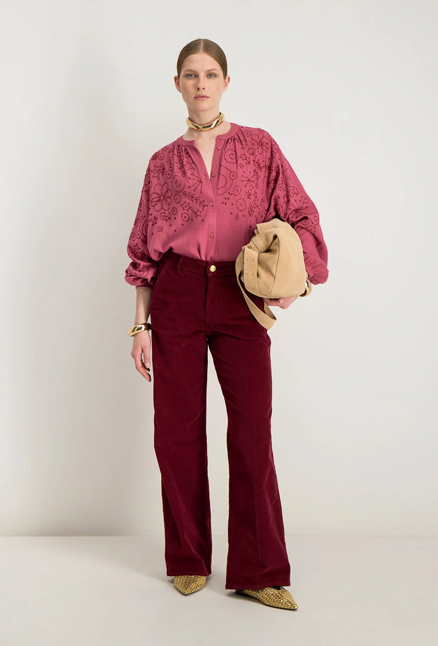 Stella Forest, Zolma Tunic Top - Boise de Rose