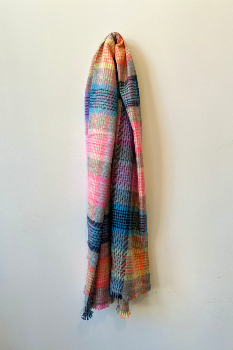 Plaid Scarf- Multi
