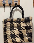 APAYA, Carolina Grande Bag- Black/Natural